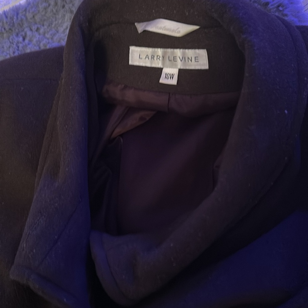 Larry Laviine wool coat 18w - Picture 10 of 12